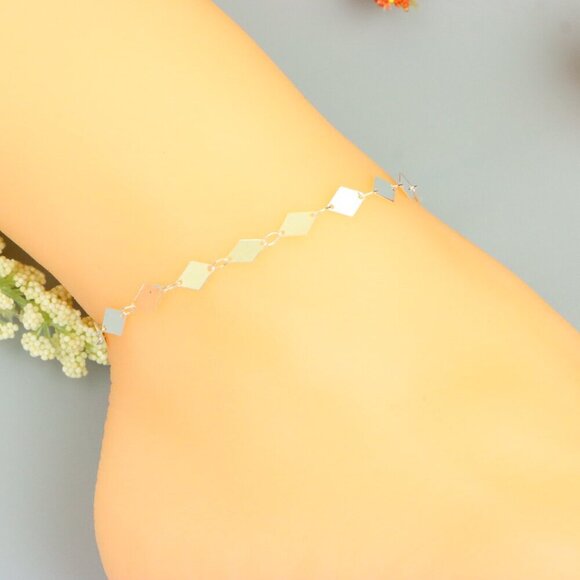 "Handmade Anklet – A Stylish Choice for Women, Thoughtful Gift Idea, EVCH1571 - Picture 6 of 10